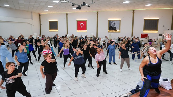 Bucalı kadınlar kış spor kurslarını çok sevdi