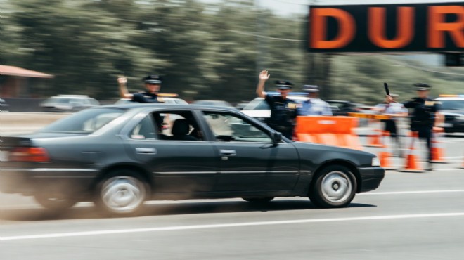 'Dur' ihtarına uymadı 684 bin lira cezayı yedi!