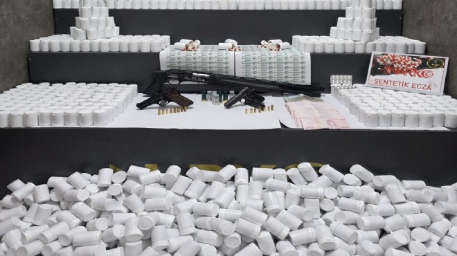 'Zehir' operasyonu: 108 bin hap çıktı!