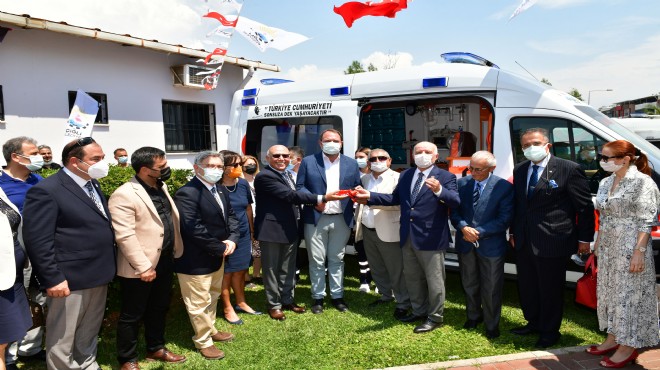 1 milyonluk ambulans Çiğli nin hizmetinde!