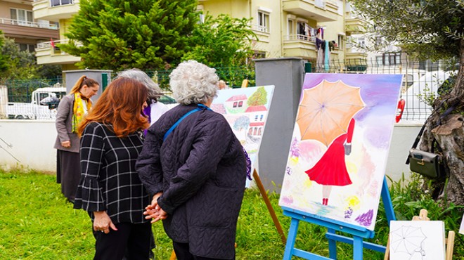 12 haftalık emeğin sergisi büyük beğeni topladı
