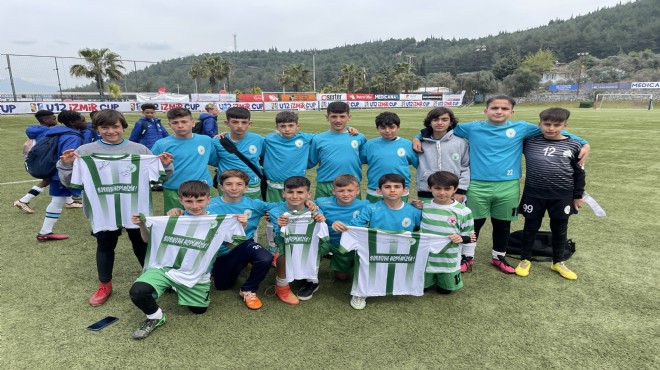 12 yaş altı İzmir Cup ta Bornova rüzgarı!
