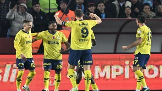 5 gollü dev maçta zafer Fenerbahçe nin