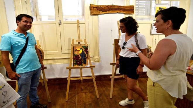 Bornova'da emek, estetikle buluştu: 53 eser sergide