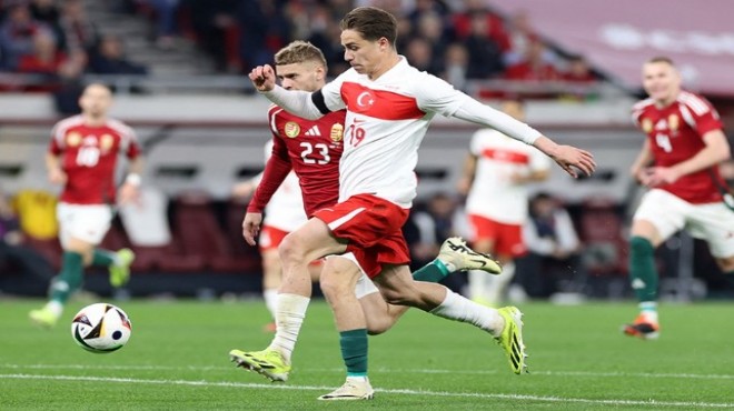 A Milli Takım, Macaristan a tek golle mağlup