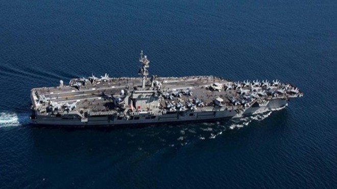 ABD den İran a uçak gemisi ile gözdağı