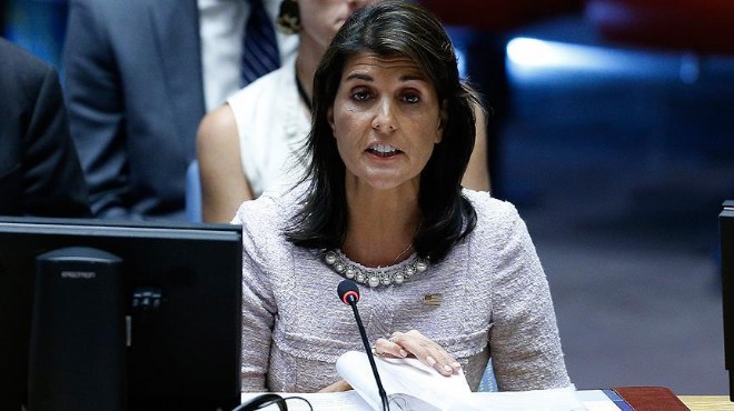 ABD nin BM Büyükelçisi Haley istifa etti