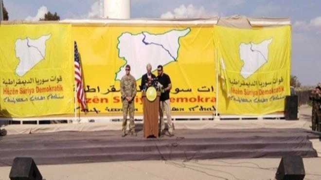 ABD’li diplomat YPG kutlamasında!