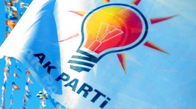 AK Parti İzmir de o başkanının istifası alındı!