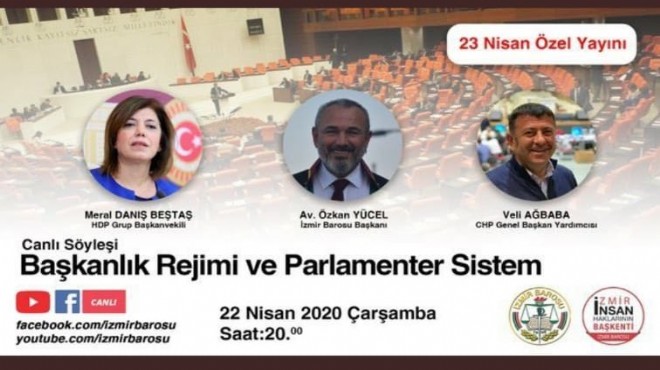 AK Parti den İzmir Barosu na  panel  tepkisi