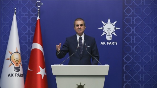 AK Parti Sözcüsü Çelik ten Kaftancıoğlu açıklaması