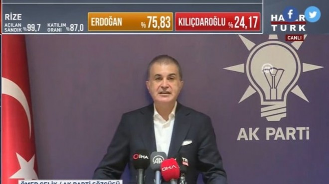 AK Parti Sözcüsü Çelik ten açıklamalar