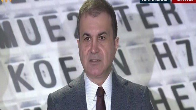 AK Parti Sözcüsü Çelik ten  itiraz süresi  açıklaması
