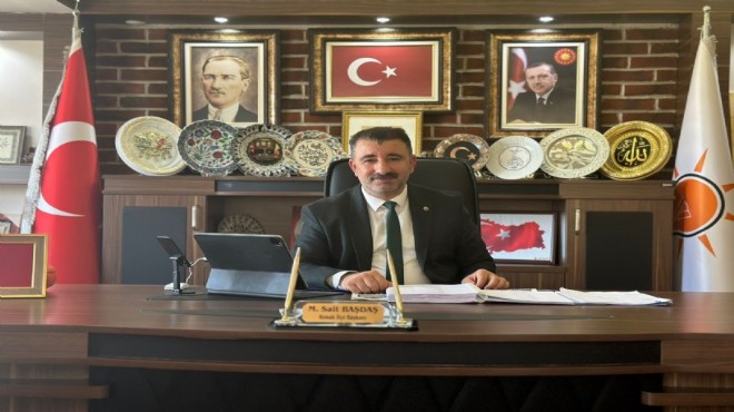AK Parti den CHP li Başkan a  pankart  çağrısı