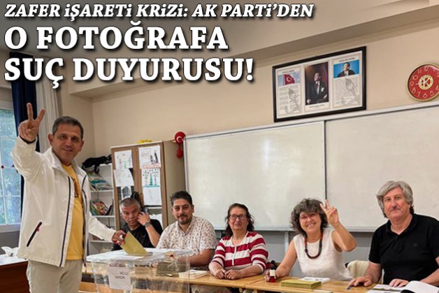 AK Parti'den Fatih Portakal'ın sandık başı fotoğrafına suç duyurusu!