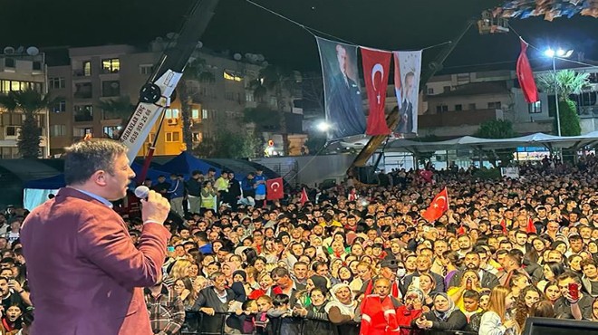AK Parti den Menemen mitingi, Dağ dan Millet İttifakı na yaylım ateşi!