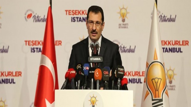 AK Parti den yeni  İstanbul  açıklaması
