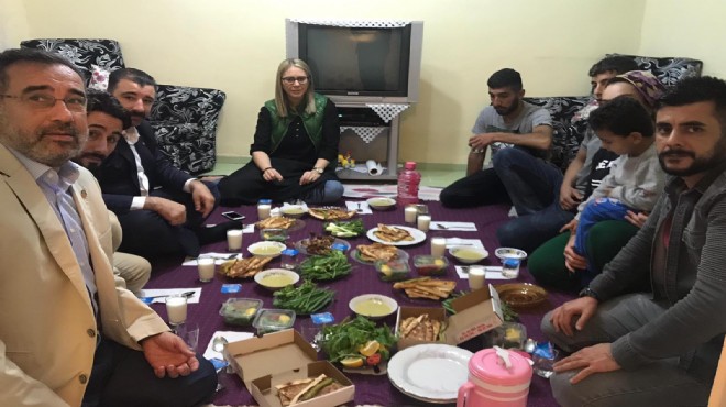 AK Partili Bölünmez den yoğun iftar mesaisi