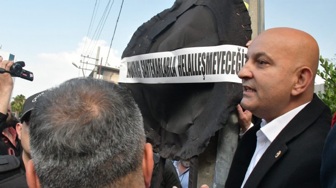 AK Partili İnan ile CHP li Polat arasında  siyah çelenk  atışması!
