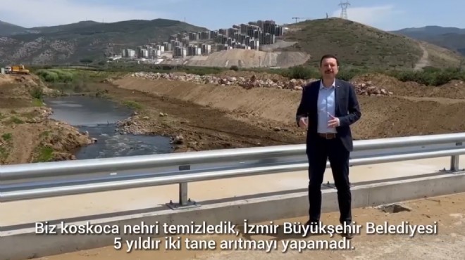 AK Partili Kaya dan videolu  Küçük Menderes  raporu ve Büyükşehir e salvo!
