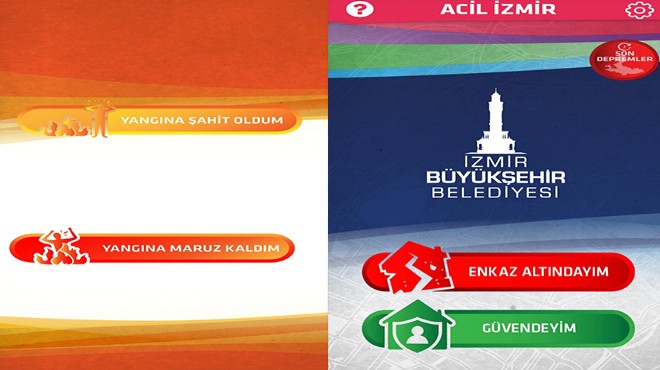 Acil İzmir mobil uygulamasına yeni özellik!