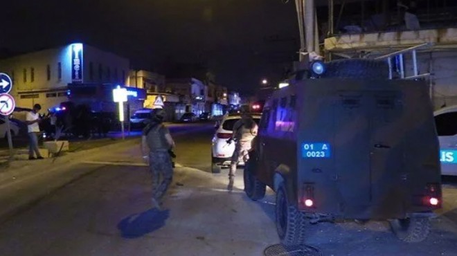 Adana da polis ekibine silahlı saldırı