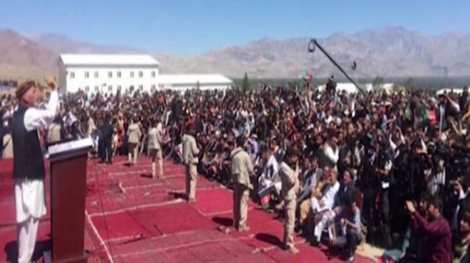 Afganistan Liderinin mitingine saldırı: 26 ölü