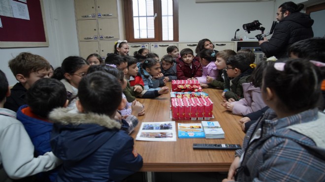 Aliağa Belediyesi Zabıta Müdürlüğü minik misafirlerini ağırladı