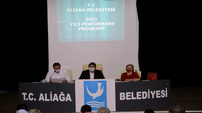 Aliağa Belediyesi’nin 2021 yılı bütçesi onaylandı