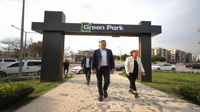 Aliağa'ya yeni nefes alanı: Green Park