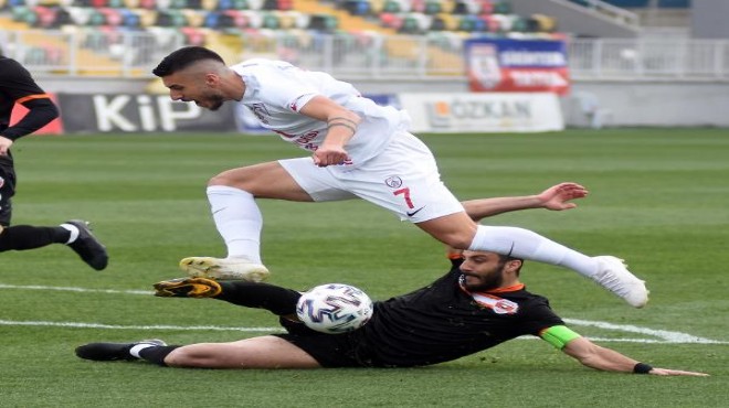 Altınordu ya Adanaspor çelmesi: 1-1