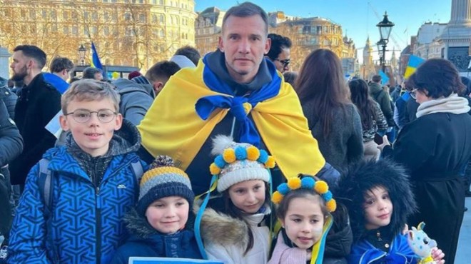 Andriy Shevchenko:  Ukrayna daki savaşı durdurun! 