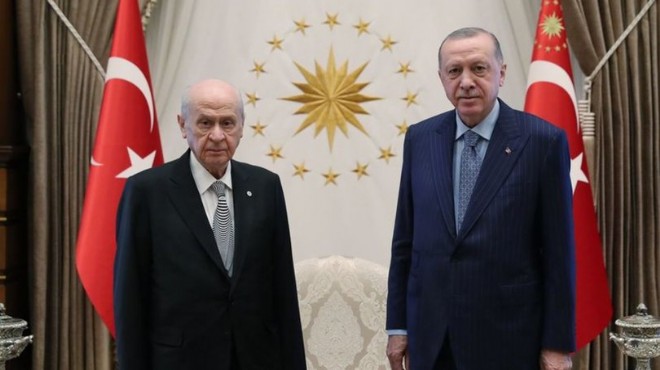 Ankara da hareketli saatler: Erdoğan ile Bahçeli görüştü