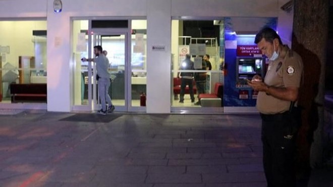 Ankara’da 1 dakikada banka soygunu!