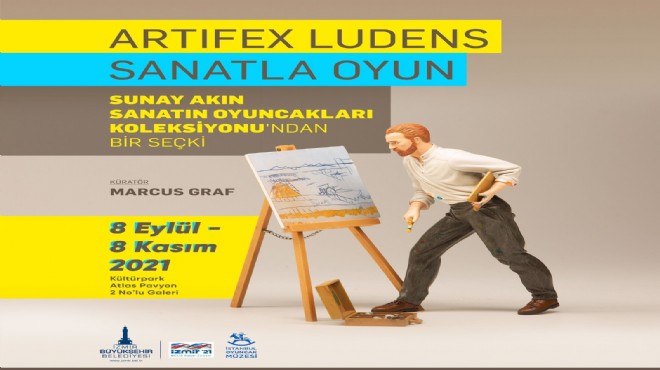 Artifex Ludens-Sanatla Oyun Sergisi İzmir’de