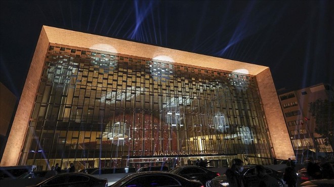 Atatürk Kültür Merkezi resmen açıldı!