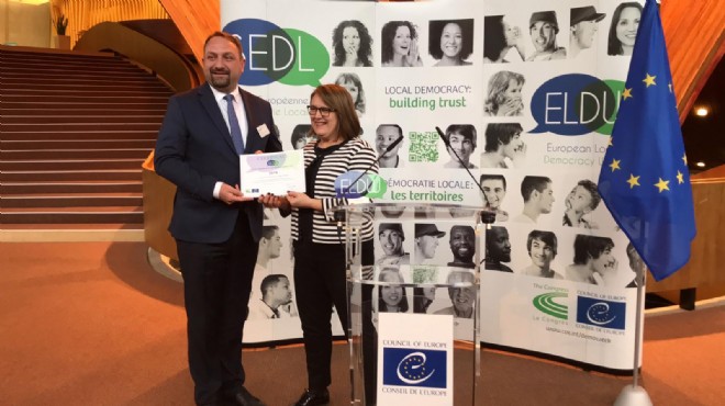 Çiğli ye Avrupa dan ödül: Yılın Partner Şehri!