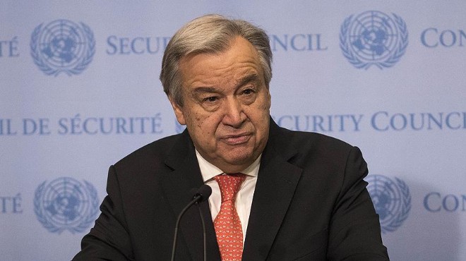 BM Genel Sekreteri nden Suriye açıklaması