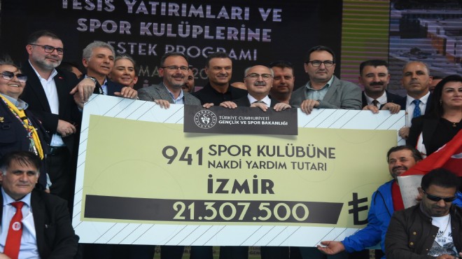 Bakan Kasapoğlu ndan yatırım raporu: İzmir sporda marka şehir olacak!
