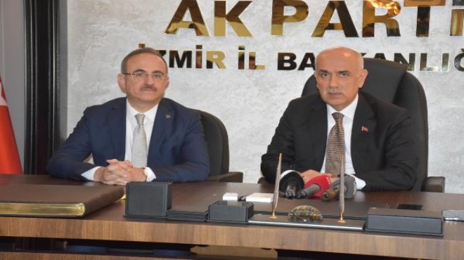Bakan Kirişçi den AK Parti İzmir e ziyaret