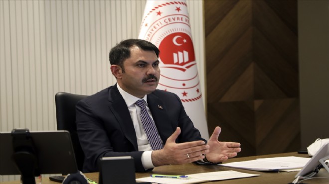 Bakan Kurum: İzmir de 5 bin konutun projelerini hazırladık