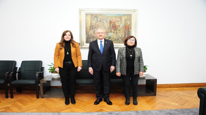 Balçova nın kadın başkanlarından  Lider e ziyaret ve rapor!