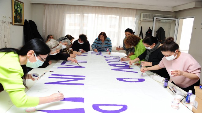 Balçovalı kadınlardan 8 Mart mesaisi!