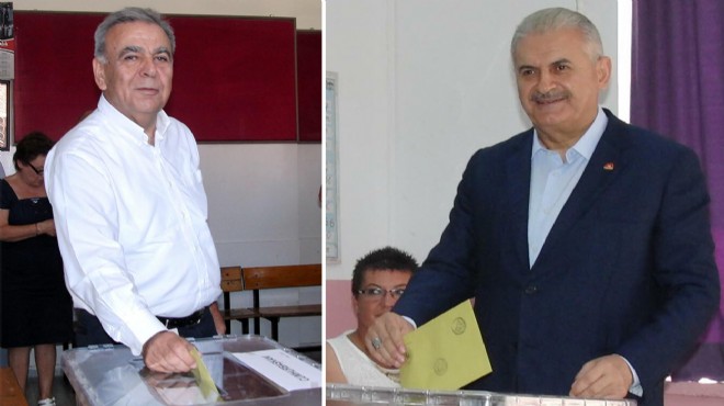Başbakan ve İzmir in başkanları oylarını nerede kullanacak?