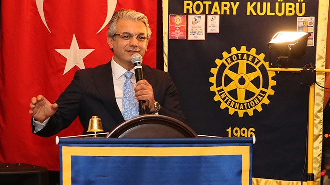 Başkan Akpınar’a Rotary Meslek Hizmet Ödülü