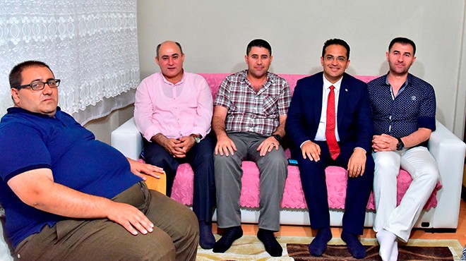 Başkan Atila’dan Şehit ailesine bayram ziyareti