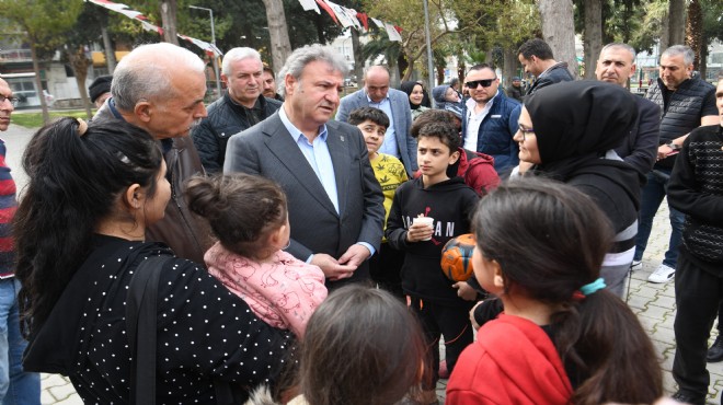 Başkan İduğ depremzede aileler ile buluştu