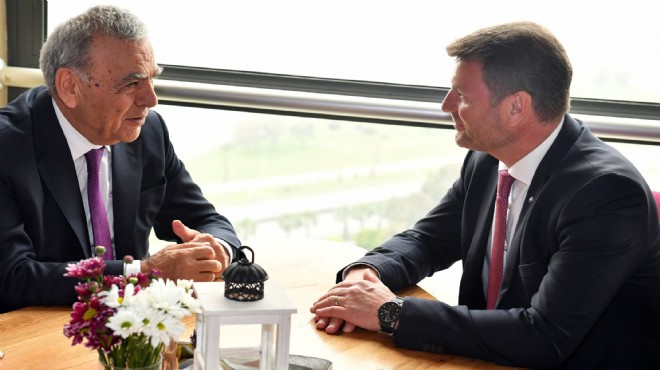 Başkan Kocaoğlu o CEO yla buluştu: Masada turizm!