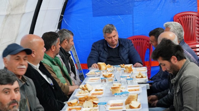 Başkan Oran dan iftar buluşmaları