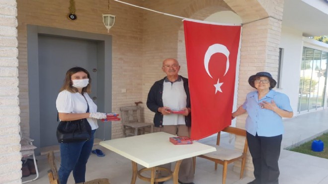 Başkan Oran dan vatandaşlara Türk Bayrağı